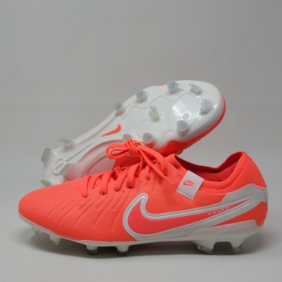 Nike Tiempo Legend 10 pro FG Hot Lava White Soccer Men\'s Size 6.5 DV4333 800 New main image 8